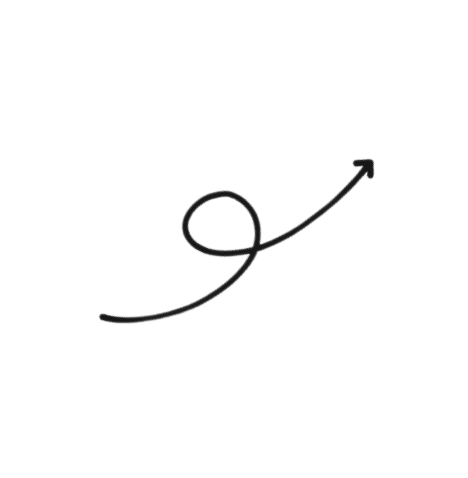 pointing arrow