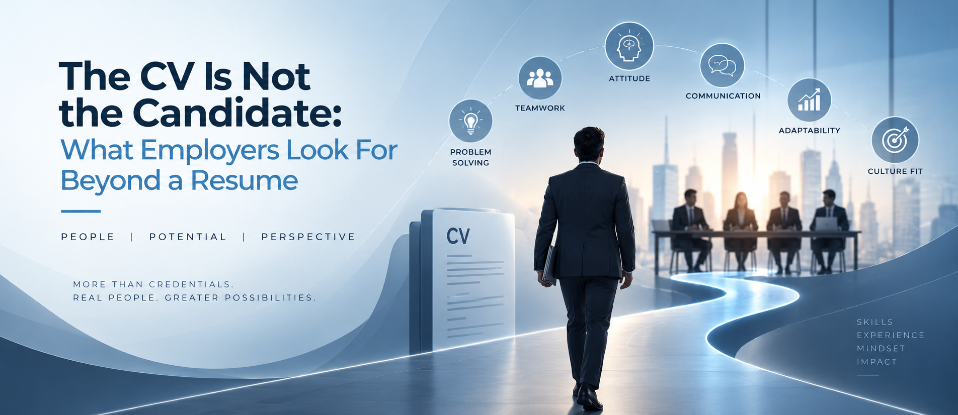 The CV Is Not the Candidate: What Employers Look For Beyond a Resume